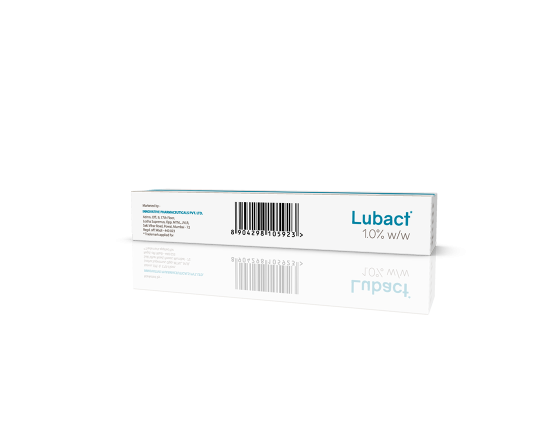 Lubact Cream 20 gm (IOSIS) Bar Code