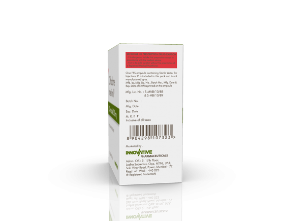 Omnazide 250 mg Injection (Pace Biotech) Left Side