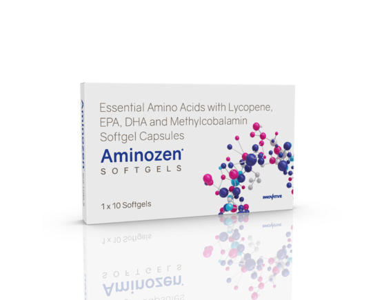 Aminozen Softgels (Capsoft) (Inner) Left