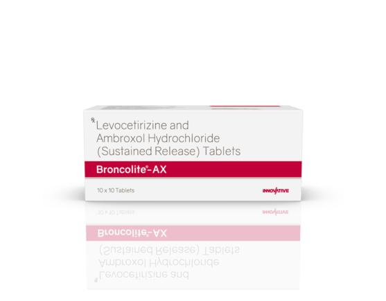 Brocolite-AX Tablets (IOSIS) Front