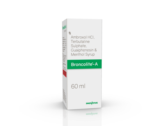 Broncolite-A Syrup 60 ml (IOSIS) Left Side