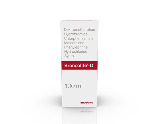 Broncolite-D Syrup 100 ml (IOSIS) Front