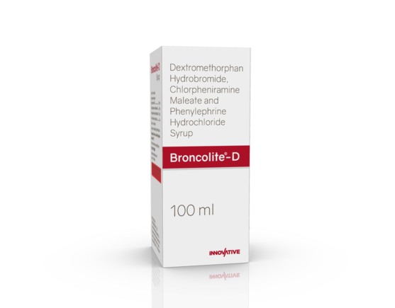 Broncolite-D Syrup 100 ml (IOSIS) Left
