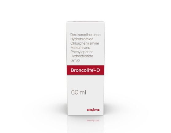 Broncolite-D Syrup 60 ml (IOSIS) Front