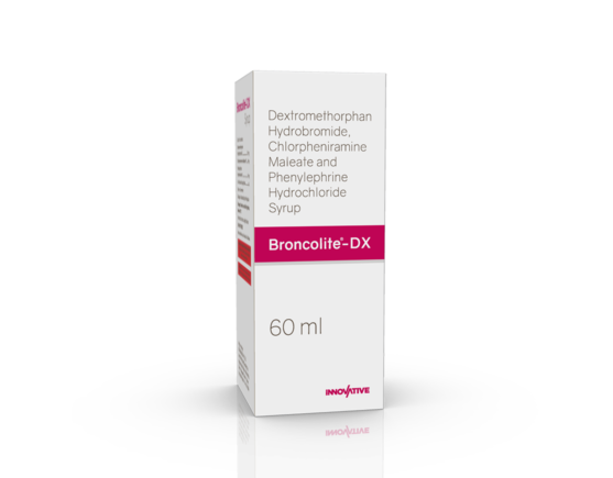 Broncolite-DX Syrup 60 ml (IOSIS) Left