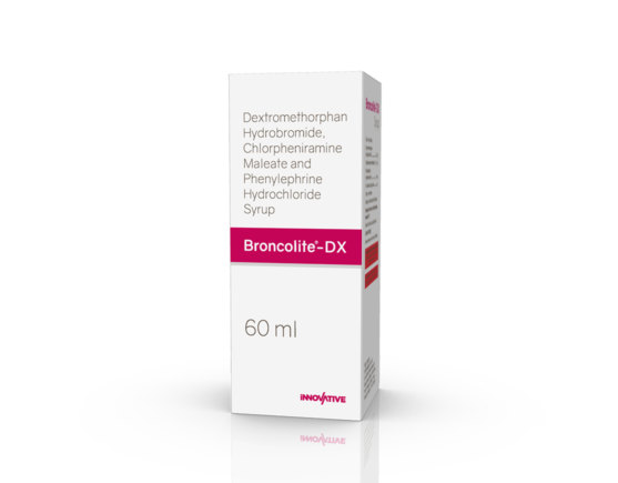 Broncolite-DX Syrup 60 ml (IOSIS) Right