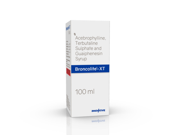 Broncolite-XT Syrup 100 ml (IOSIS) Left