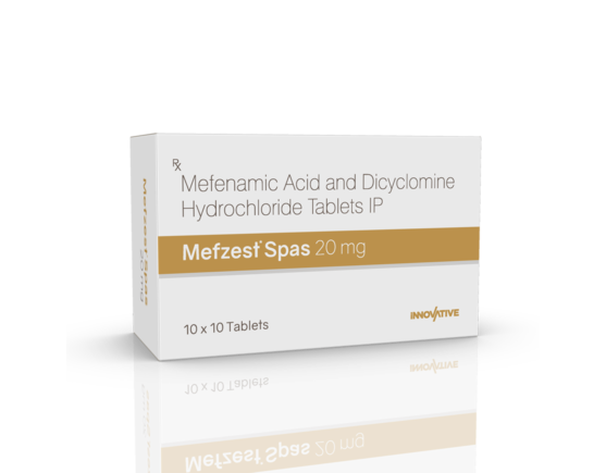 Mefzest Spas 20 Tablets (IOSIS) left