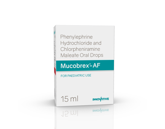 Mucobrex-AF Drops 15 ml (IOSIS) Left