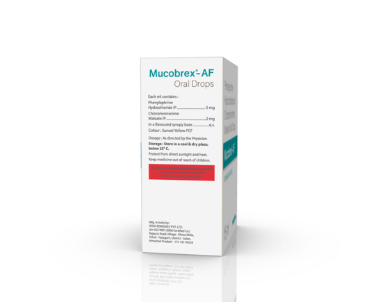 Mucobrex-AF Drops 15 ml (IOSIS) Right Side