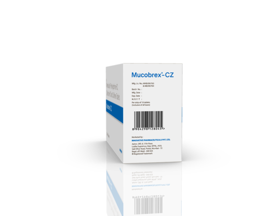Mucobrex-CZ Tablets (IOSIS) Barcode