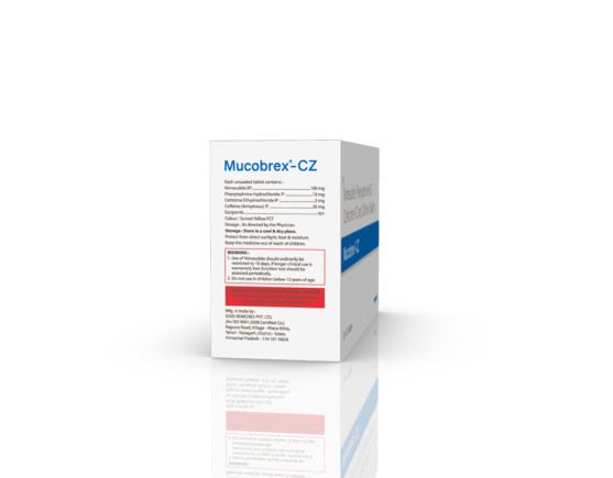 Mucobrex-CZ Tablets (IOSIS) Composition