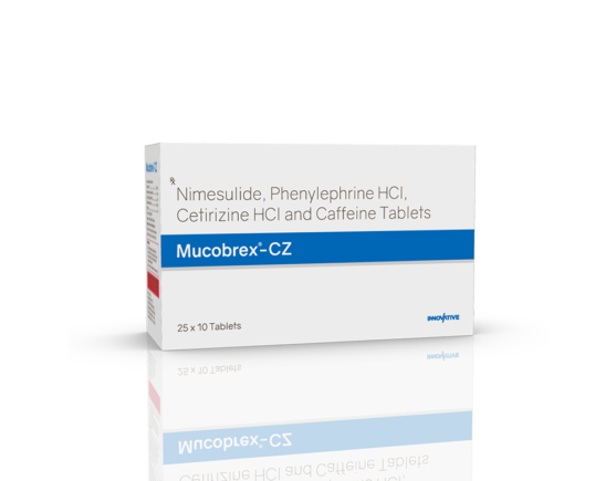 Mucobrex-CZ Tablets (IOSIS) Left