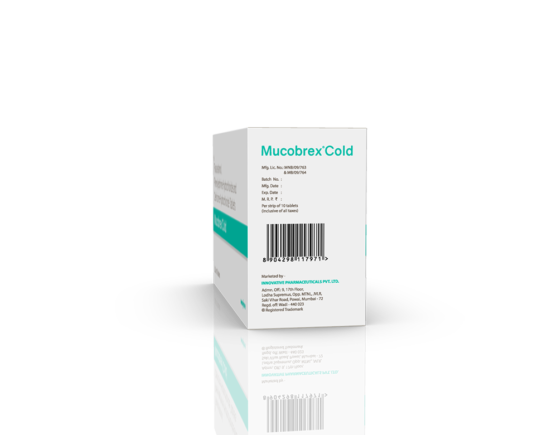Mucobrex Cold Tablets (IOSIS) Barcode
