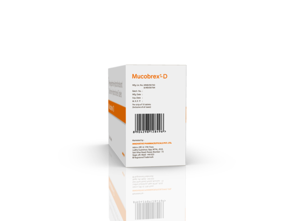 Mucobrex-D Tablets (IOSIS) Barcode
