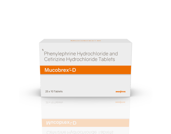 Mucobrex-D Tablets (IOSIS) Front