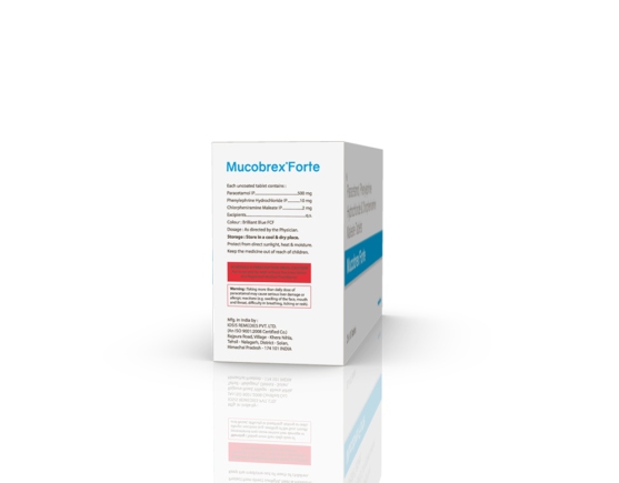 Mucobrex Forte Tablets (IOSIS) Composition