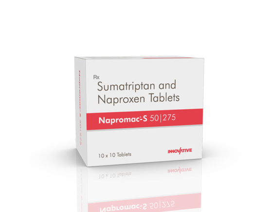 Napromac-S 50 I 275 Tablets (IOSIS) Left