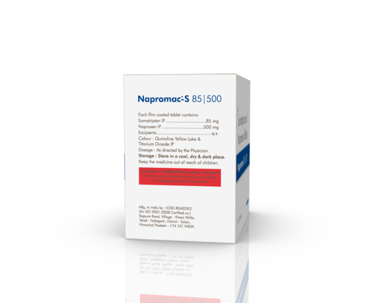 Napromac-S 85 I 500 Tablets (IOSIS) Right Side