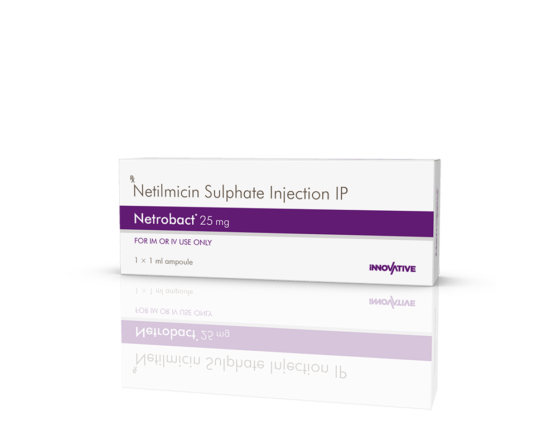 Netrobact 25 mg Injection Pace Biotech Right