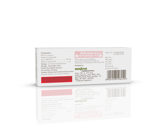 Netrobact 50 mg Injection Suppliers in India - Innovative Pharma