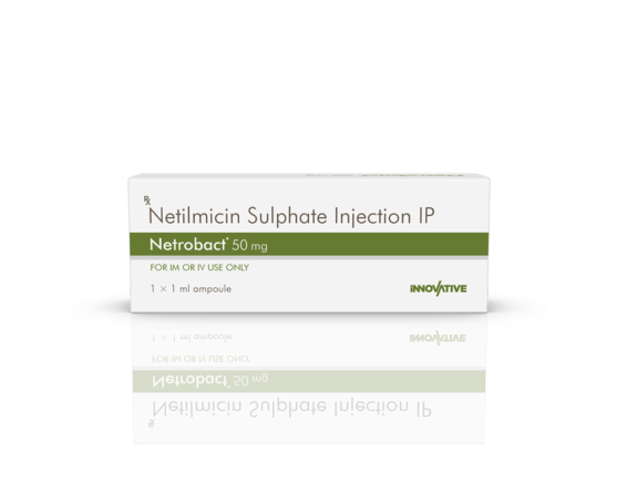 Netrobact 50 mg Injection Sunvet Front