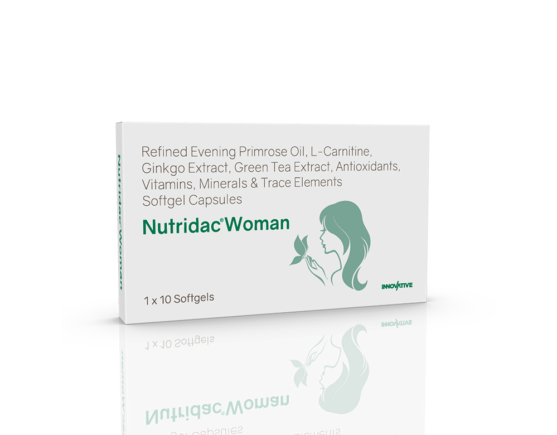 Nutridac Woman Softgels (Capsoft) (Inner) Left