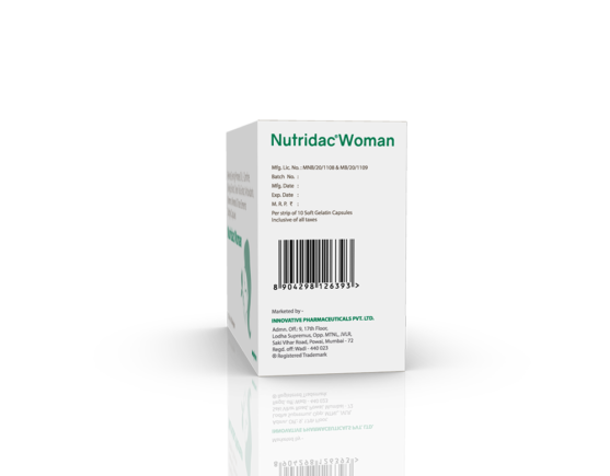 Nutridac Woman Softgels (Capsoft) (Outer) Barcode