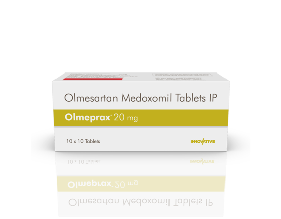 Olmeprax 20 mg Tablets (IOSIS) Front