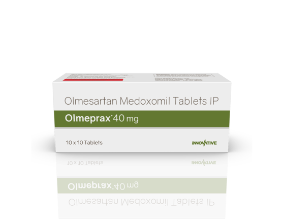 Olmeprax 40 mg Tablets (IOSIS) Front