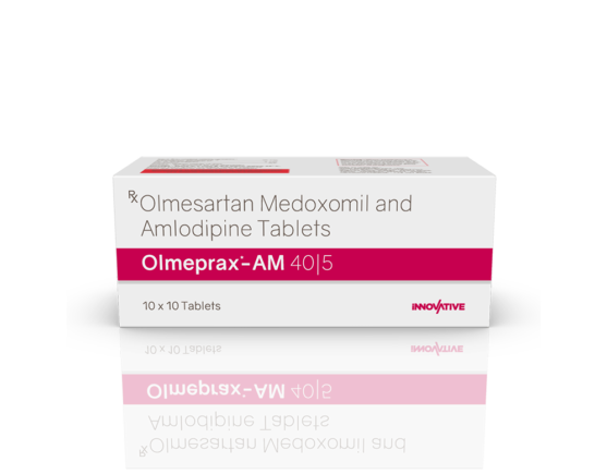 Olmeprax-AM 40 5 Tablets (IOSIS) Front