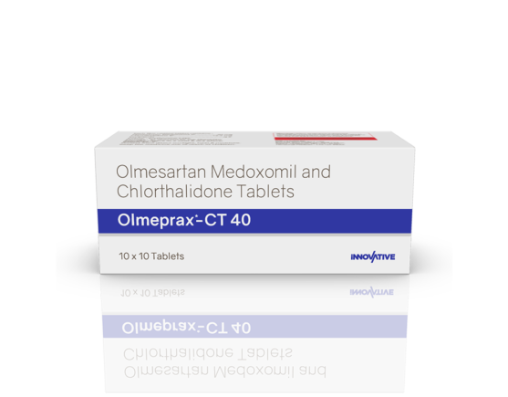 Olmeprax-CT 40 Tablets (IOSIS) Front