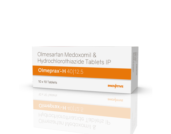 Olmeprax-H 40 12.5 Tablets (IOSIS) Right