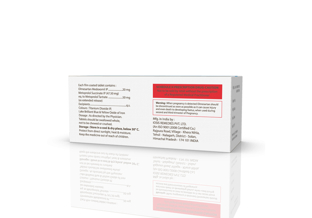 Olmeprax-M 50 Tablets Suppliers in India - Innovative Pharma