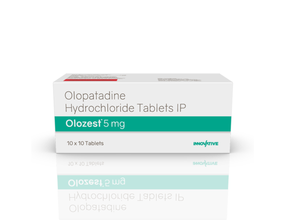 Olozest 5 mg Tablets (IOSIS) Front