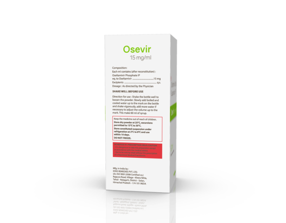 Osevir Suspension 60 ml (IOSIS) Right Side