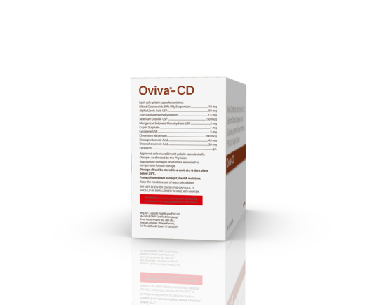 Oviva-CD Softgel (Capsoft) (Outer) Composition