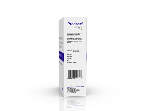 Predzest 40 mg Injection (Pace Biotech) Left Side