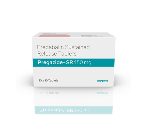 Pregazide 150 SR Tablets (IOSIS) Front