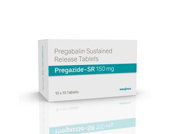 Pregazide 150 SR Tablets (IOSIS) Left