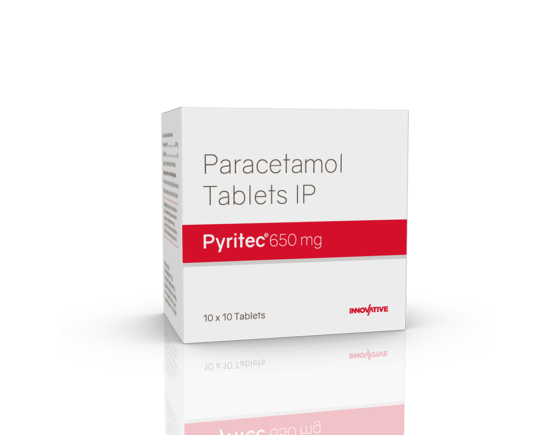 Pyritec 650 mg Tablets (IOSIS) Left