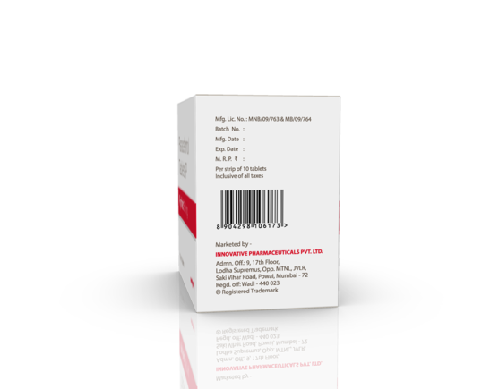 Pyritec 650 mg Tablets (IOSIS) Left Side