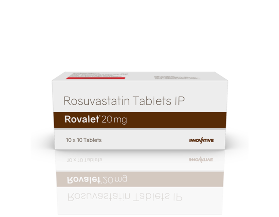 Rovalet 20 mg Tablets (IOSIS) Front