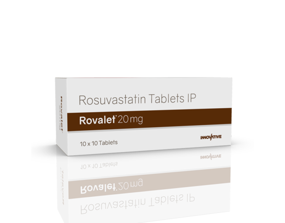 Rovalet 20 mg Tablets (IOSIS) Left