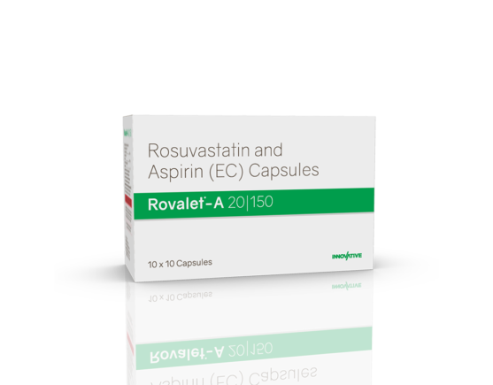 Rovalet-A 20 150 Capsules (2 Size) (IOSIS) Left