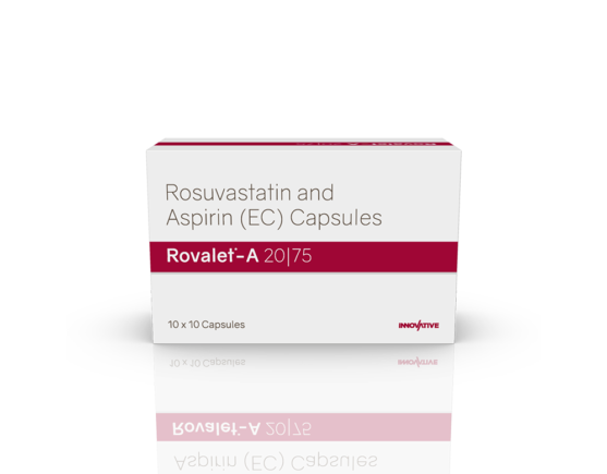 Rovalet-A 20 75 Capsules (IOSIS) Front