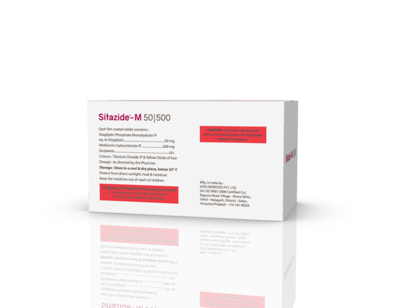 Sitazide-M 50 500 Tablets (IOSIS) Composition