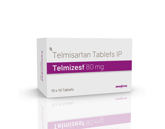 Telmizest 80 mg Tablets (IOSIS) Left