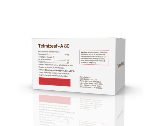 Telmizest-A 80 Tablets (IOSIS) Right Side