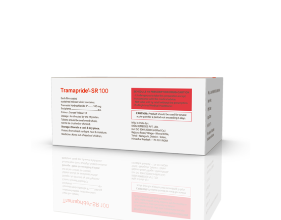 Tramapride-SR 100 Tablets (IOSIS) Right Side